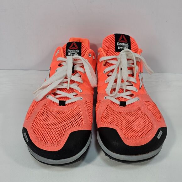 Reebok Crossfit Nano 2.0 Men's 12.5 Orange Mesh Athletic Cross Training Shoes - Picture 2 of 8